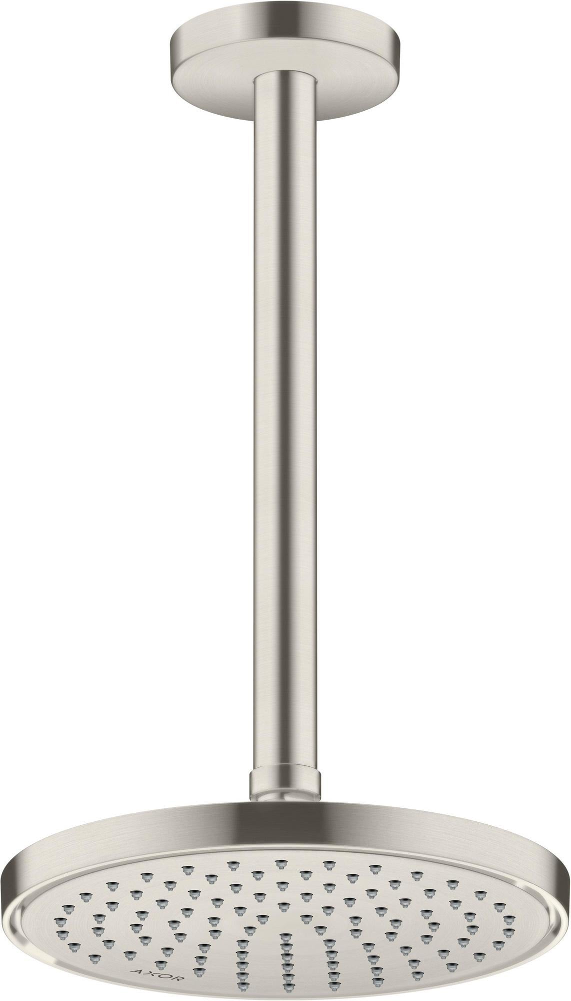 AXOR Kopfbrause 220 1jet EcoSmart Chrom – Rain-Duschkopf mit Antikalk, 220 mm, für Wand- und Deckenmontage