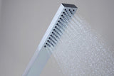 HANSGROHE Stabhandbrause Pulsify E 1jet Chrom – PowderRain Strahlart & QuickClean