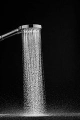HANSGROHE Raindance Select S 120 Brauseset mit 3 Strahlarten, Select-Taste und Seifenschale in Chrom