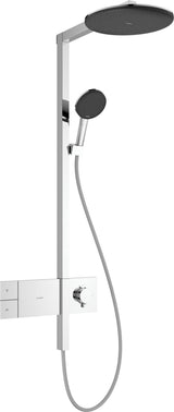 HANSGROHE Raindance Alive S 300 1jet Duschsystem mit Thermostat ShowerSelect Comfort E – Schwarz