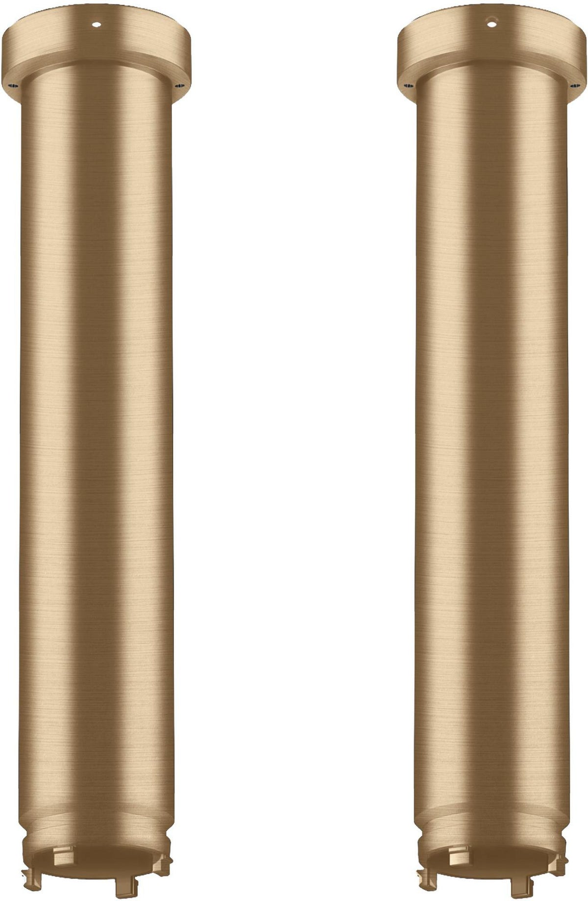 AXOR ShowerSolutions Verlängerungsset 230 mm für Deckenbefestigung ShowerHeaven – 2 Stück, Chrom