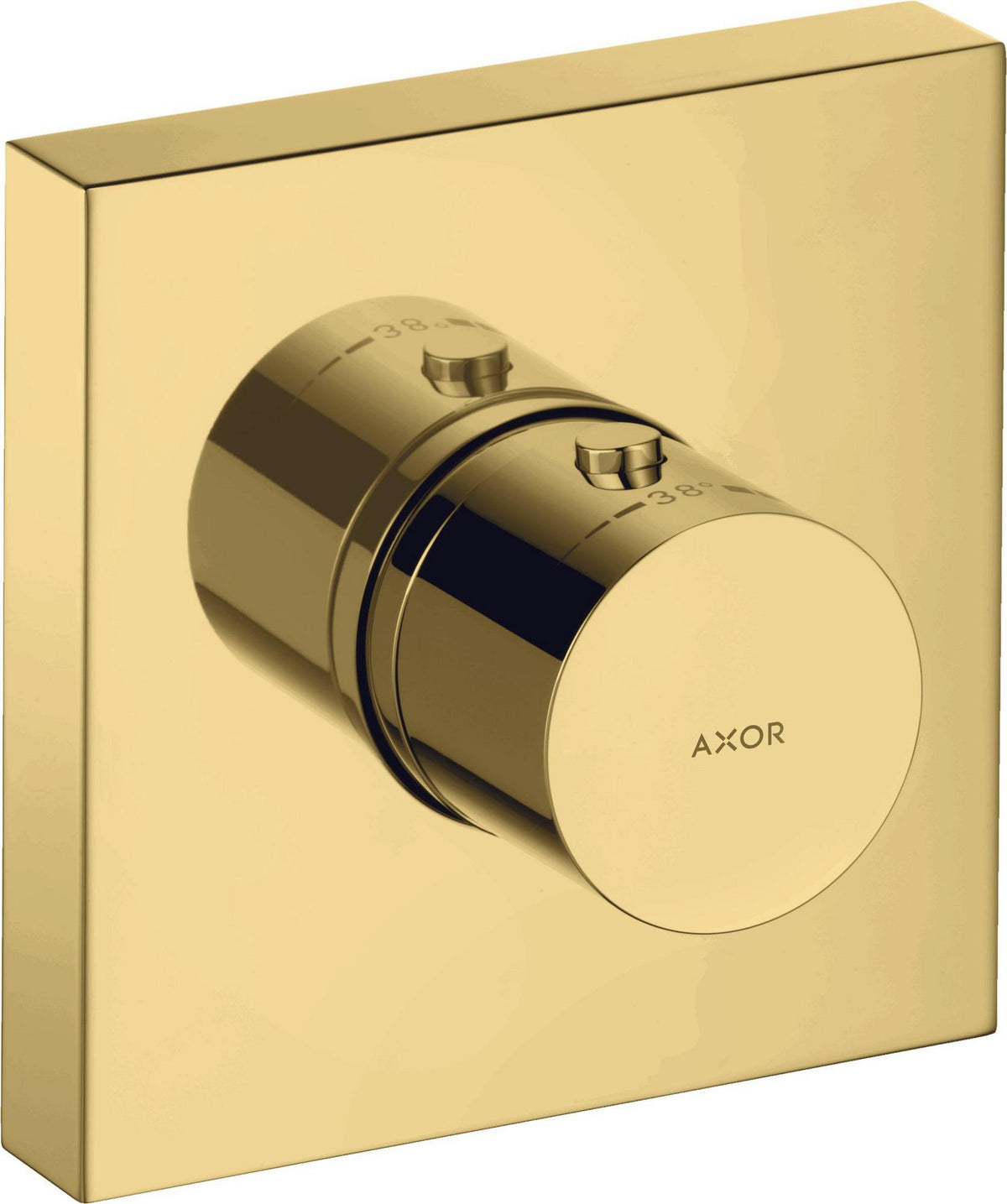 AXOR STARCK SHOWERCOLLECTION Thermostatmodul DN 20 eckig 120x120 mm Chrom – 1 Verbraucher, 34 l/min