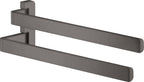 schwarz / brushed black chrome / gebürstet
