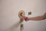 HANSGROHE Porter Fine Brausehalter – Wandhalterung aus Metall für konische Brauseschläuche