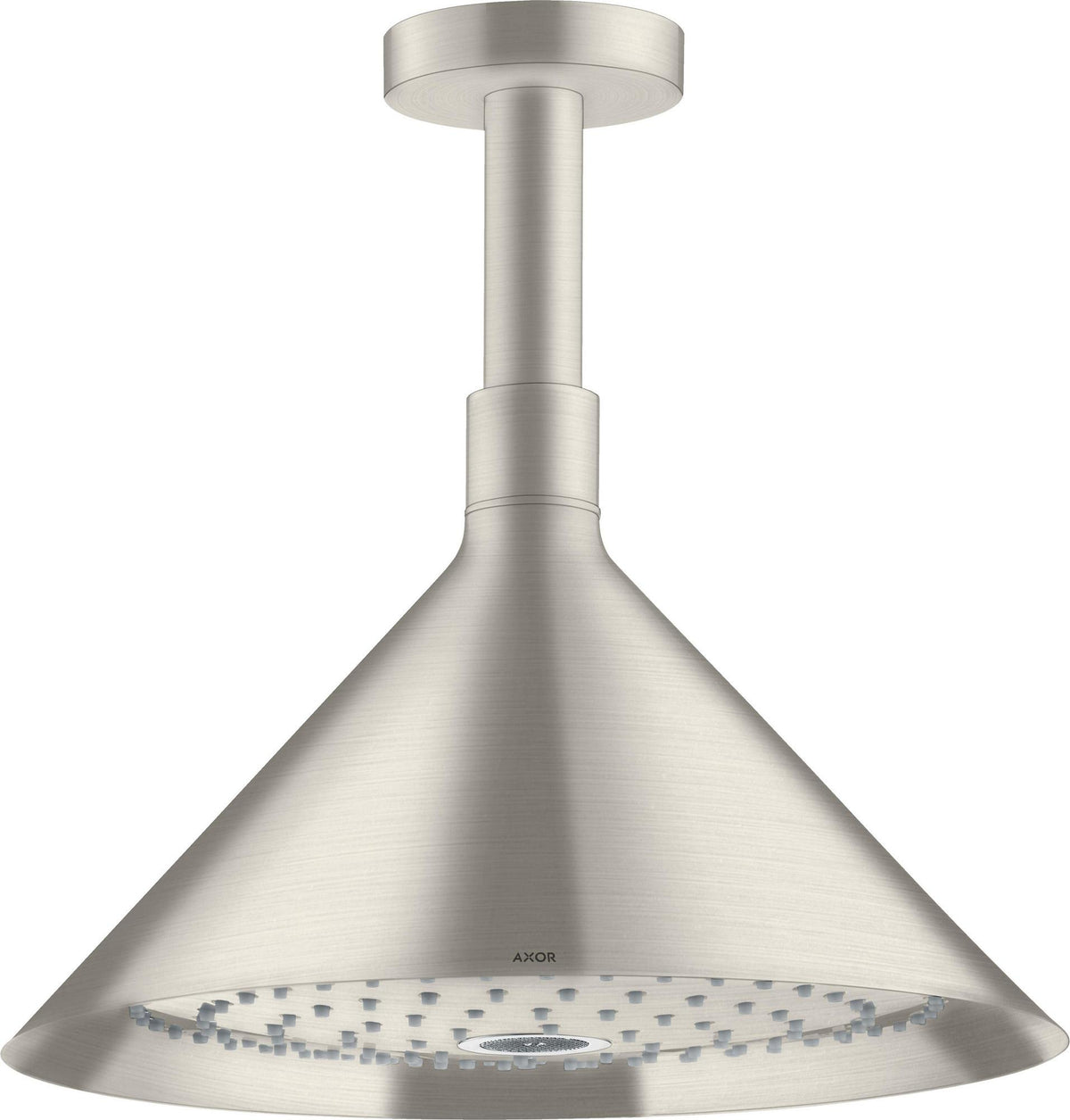 AXOR Kopfbrause 240 2jet von Hansgrohe – Chrom, Deckenmontage, Rain & RainAir