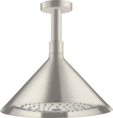 AXOR Kopfbrause 240 2jet von Hansgrohe – Chrom, Deckenmontage, Rain & RainAir