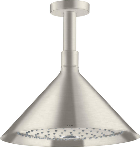 AXOR Kopfbrause 240 2jet von Hansgrohe – Chrom, Deckenmontage, Rain & RainAir
