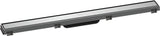 HANSGROHE RainDrain Match Duschrinne 600 mm mit höhenverstellbarem Rahmen, chrom