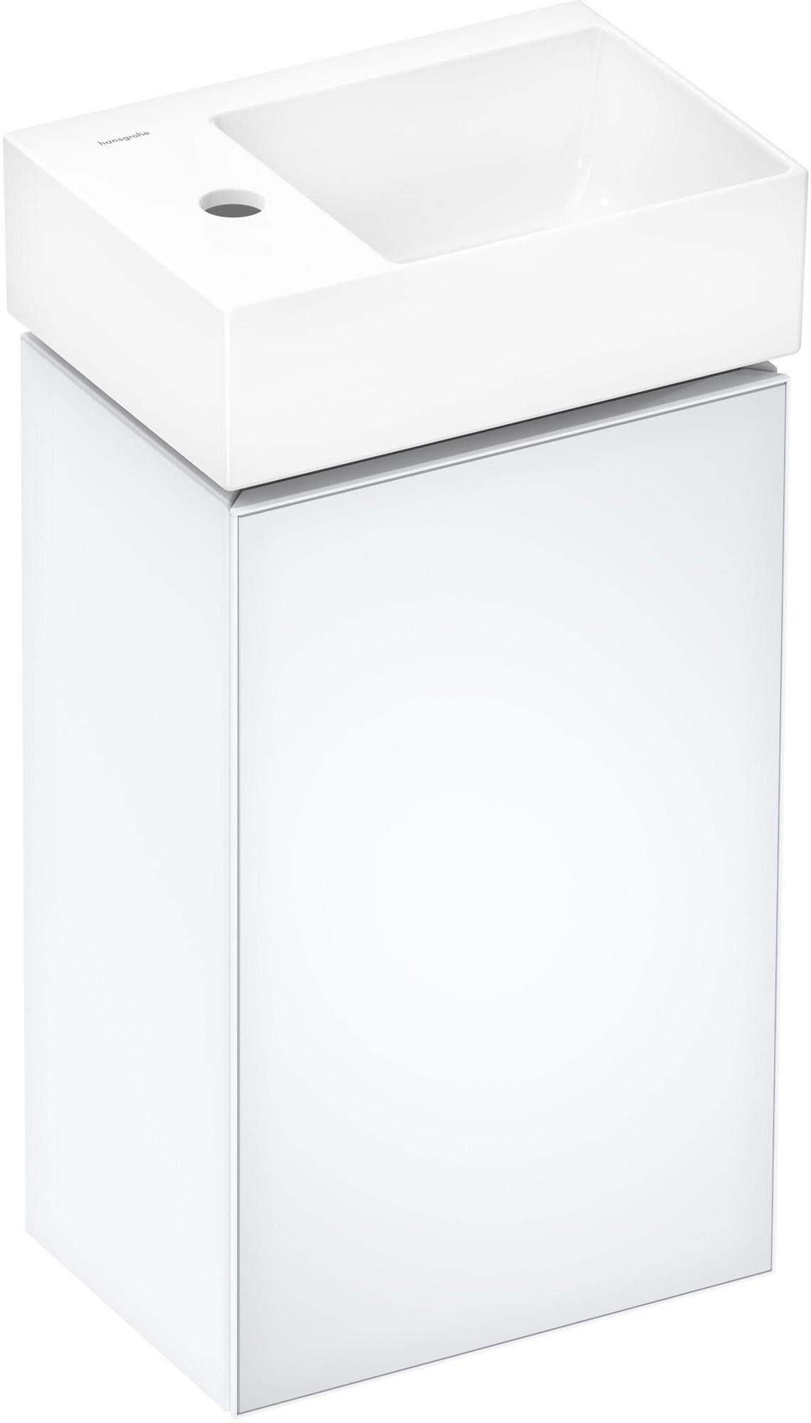 HANSGROHE Xevolos E Waschtischunterschrank 340 mm, 1 Tür rechts, grifflos mit PushOpen