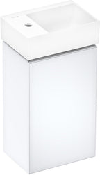 weiß metallic / weiß mat / 1 Tür