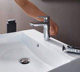 HANSGROHE Talis E Einhebel-Waschtischmischer 110 mit Ablaufgarnitur, chrom – ComfortZone, 5 l/min