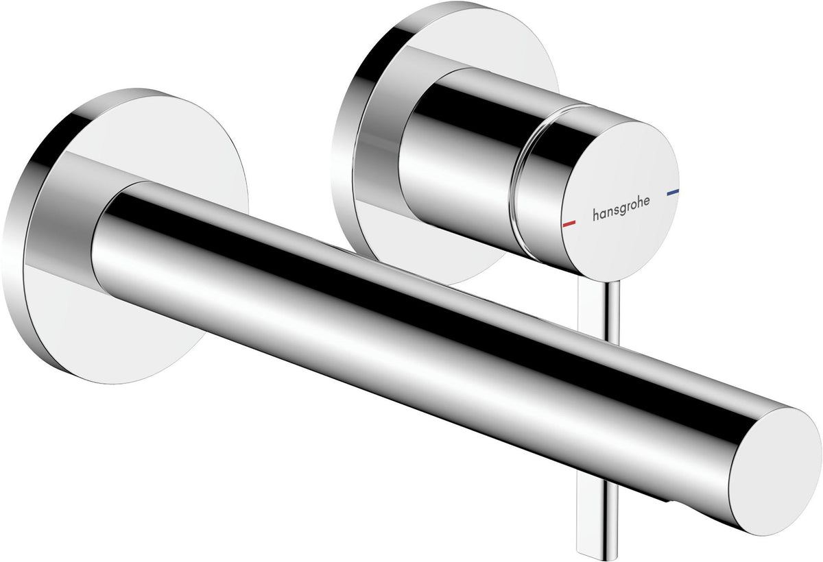 Hansgrohe Zesis S 2-Loch Waschtischmischer Unterputz F-Set 195 mm Auslauf Chrom