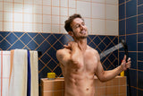 HANSGROHE Handbrause Activera Select S 95 2jet EcoSmart Chrom – 2 Strahlarten, Select-Taste, QuickClean+