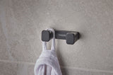 Hansgrohe AddStoris Doppelhaken Chrom – Wandmontage, verdeckte Befestigung, Metall
