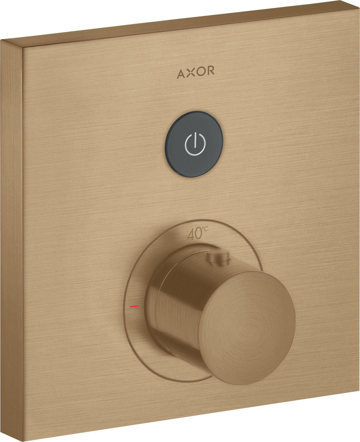 AXOR ShowerSelect Square UP Thermostat für 1 Verbraucher, Chrom – Hansgrohe
