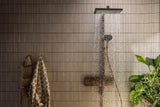 HANSGROHE Raindance Alive Q 210/340 2jet Duschsystem mit Thermostat – Schwarz