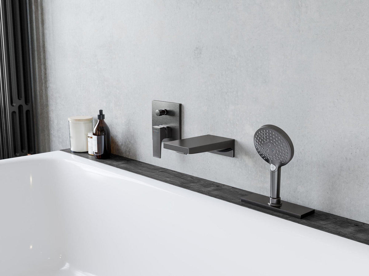 HANSGROHE Metropol Einhebel-Wannenmischer Fertigmontageset DN 15 Chrom