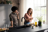 HANSGROHE Aqittura M91 Filtersystem 210 mit Ausziehschlauch und aBox Starter Set – gefiltertes Trinkwasser direkt aus der Küchenarmatur
