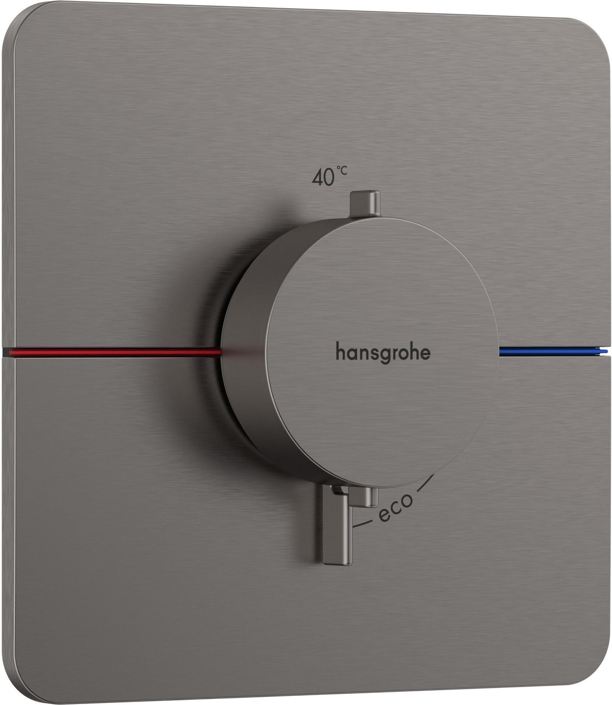 HANSGROHE ShowerSelect Comfort Q UP Fertigmontageset Thermostat Chrom – Temperatur- und Volumensteuerung