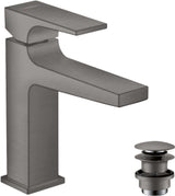 HANSGROHE Metropol Einhebel-Waschtischmischer 110 mit Push-Open Ablaufgarnitur, chrom