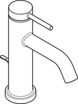 HANSGROHE Tecturis S Einhebel-Waschtischmischer ComfortZone 80 CoolStart Chrom