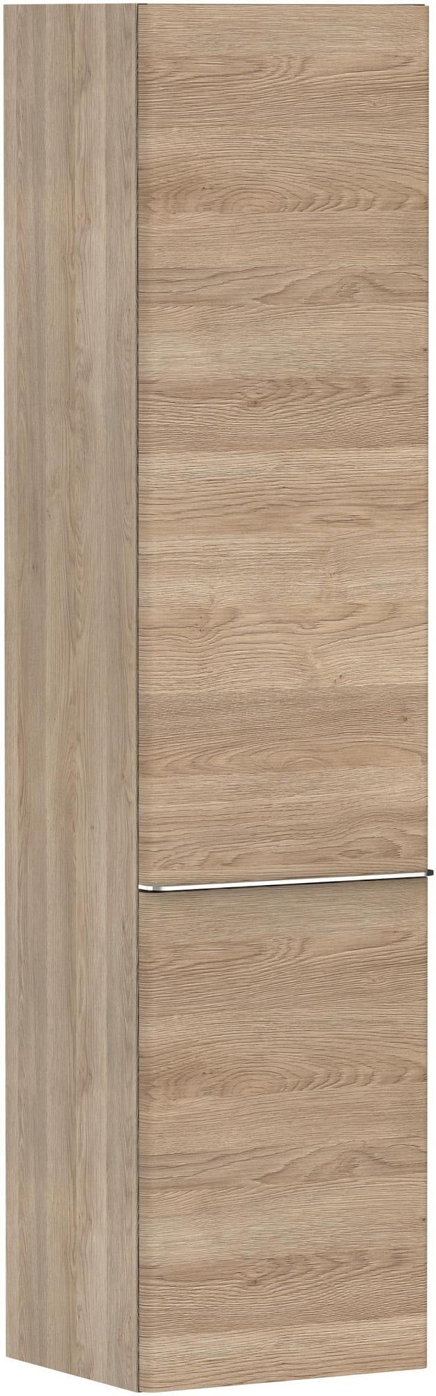 HANSGROHE Hochschrank Xelu Q 1650x400x350mm weiß hochglanz mit chrom Griffleiste