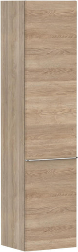 HANSGROHE Hochschrank Xelu Q 1650x400x350mm weiß hochglanz mit chrom Griffleiste