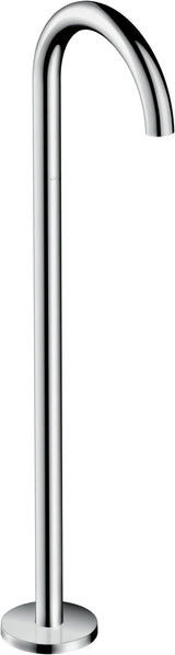 AXOR UNO Wanneneinlauf freistehend gebogen Chrom 928 mm von HANSGROHE