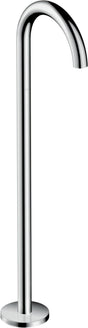 AXOR UNO Wanneneinlauf freistehend gebogen Chrom 928 mm von HANSGROHE