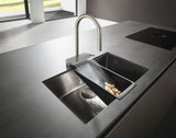 Hansgrohe HG Spültischmischer 170 Aquno Select M81 mit Ausziehbrause 3jet Chrom