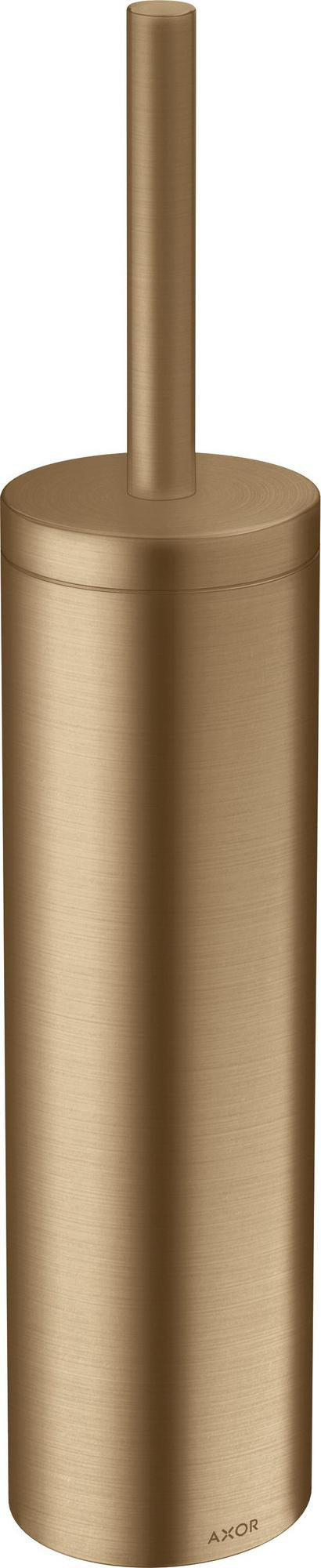 AXOR Universal Circular Toilettenbürstenhalter Wandmontage mattweiß – Metall, mit Deckel