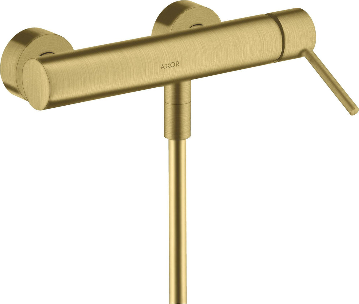 AXOR STARCK Brausemischer DN15 Aufputz Chrom – Einhandhebelmischer mit Temperaturbegrenzung