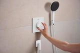 HANSGROHE Ecostat Comfort E Thermostat Unterputz Fertigset für 1 Verbraucher – Temperatur- und Volumensteuerung