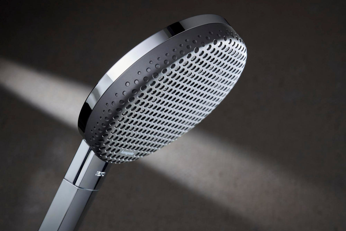 HANSGROHE Raindance Alive Select S Brausehalterset 125 mm 3jet EcoSmart mit Textilschlauch 1600 mm