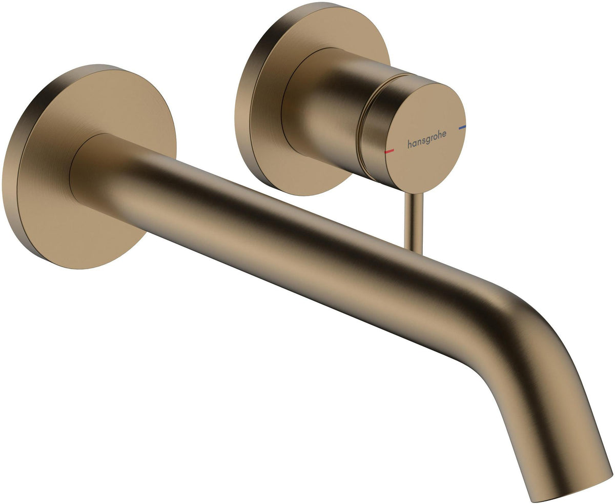 HANSGROHE Tecturis S Einhebel-Waschtischmischer Unterputz Wandmontage 225 mm chrom