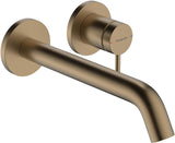 HANSGROHE Tecturis S Einhebel-Waschtischmischer Unterputz Wandmontage 225 mm chrom