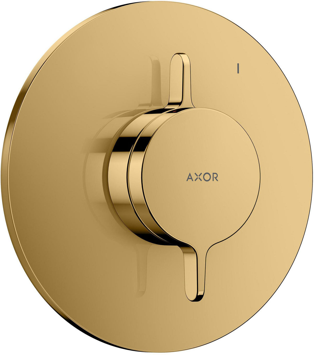 AXOR One Unterputz-Mischer für 1 Verbraucher, chrom – flache Rosette, Keramikmischsystem