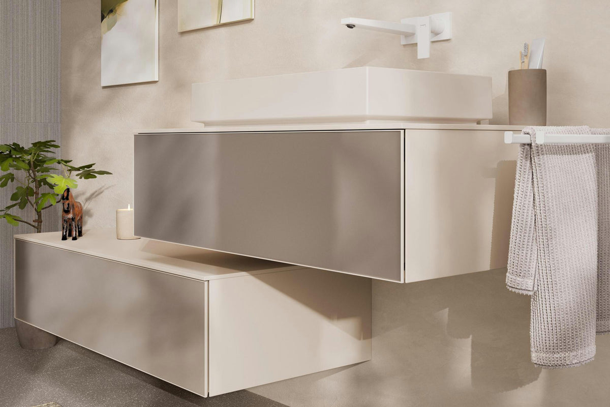 HANSGROHE Waschtischunterschrank Xevolos E 980 mm grifflos mit PushOpen und SoftClose