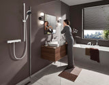 Hansgrohe Vivenis Einhebel-Brausemischer Aufputz Chrom – Temperaturbegrenzung & Keramikmischsystem