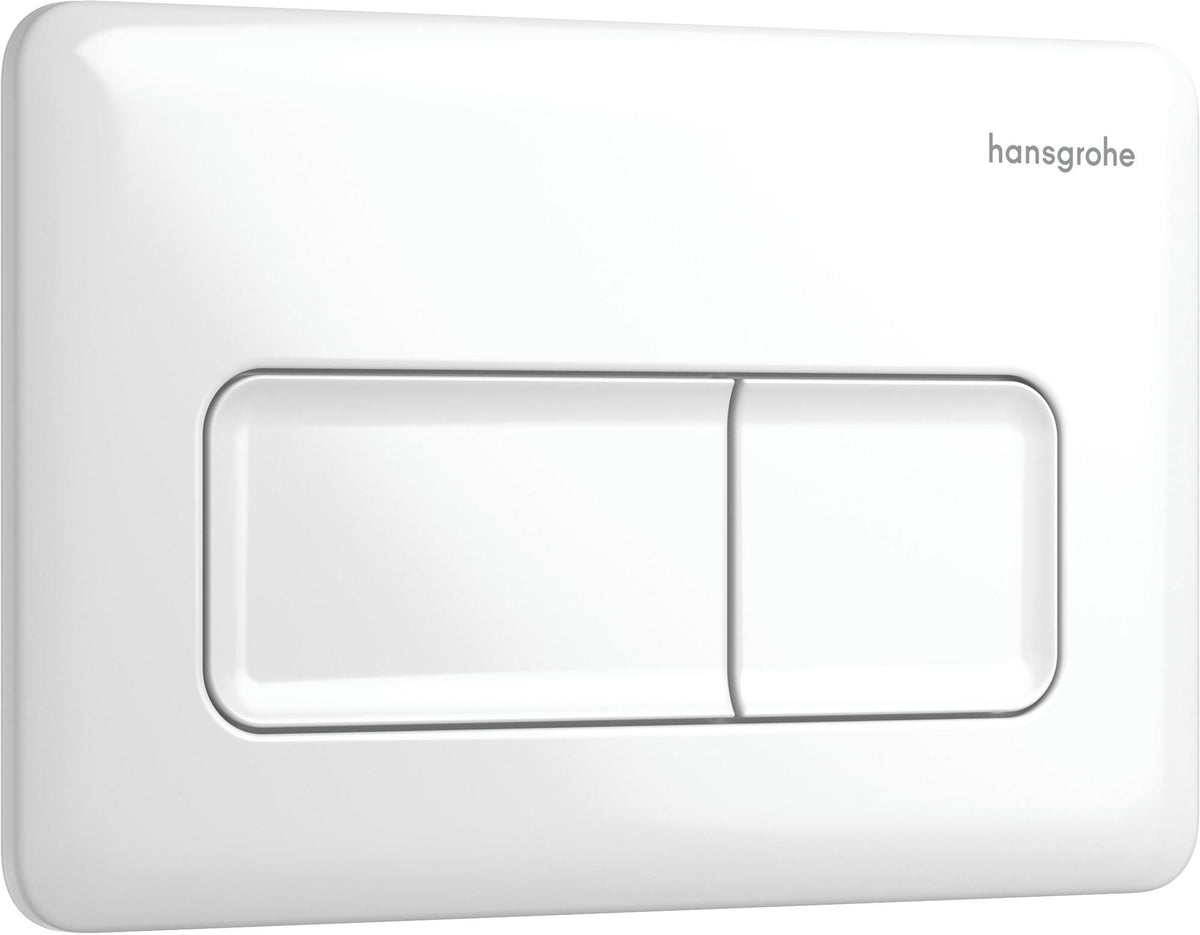 Hansgrohe iFrame Original Q Betätigungsplatte mit 2-Mengen-Spülung in Chrom