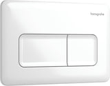 Hansgrohe iFrame Original Q Betätigungsplatte mit 2-Mengen-Spülung in Chrom