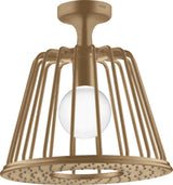 AXOR LampShower Nendo Kopfbrause mit Deckenanschluss und LED-Beleuchtung, Chrom, 275 mm