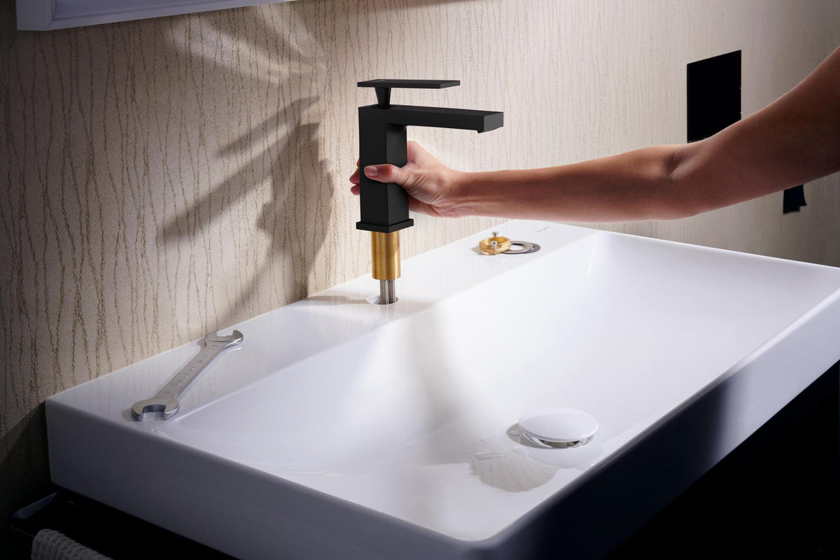 HANSGROHE Tecturis E Einhebel-Waschtischmischer ComfortZone 110 CoolStart mit Zugstangen-Ablaufgarnitur chrom