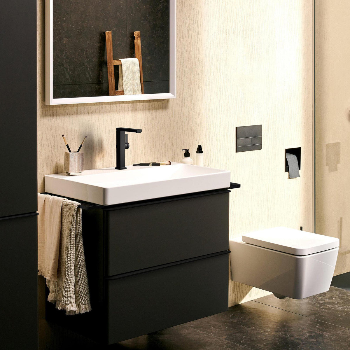 HANSGROHE Tecturis E Waschtisch-Einhebelmischer mit ComfortZone 210 und CoolStart in Chrom