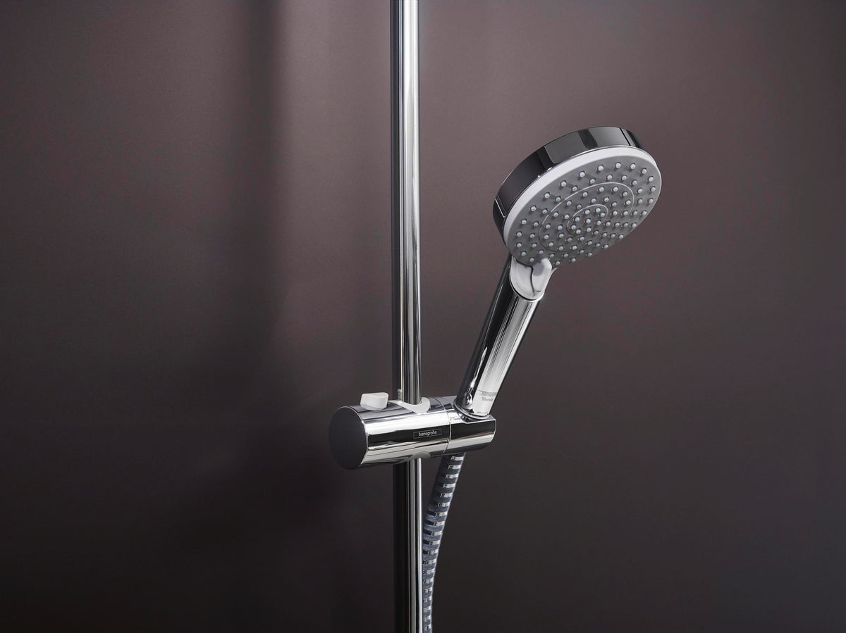 HANSGROHE Showerpipe VERNIS Blend 200 1jet mit Wannenthermostat EcoSmart chrom