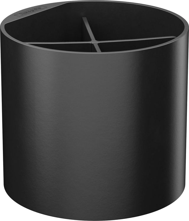 Hansgrohe WallStoris Becher 126 mm mattschwarz – Wand-Accessoire mit Trennwand