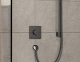 HANSGROHE ShowerSelect Comfort E Thermostat Fertigmontageset, Aufputz Chrom, 1 Verbraucher
