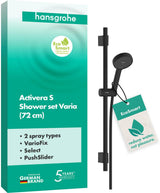 HANSGROHE Activera Select S 95 Brauseset 2jet EcoSmart mit Brausestange Typ 72 Chrom