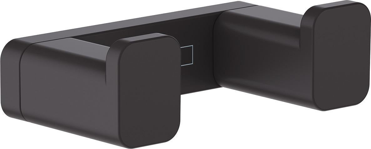Hansgrohe AddStoris Doppelhaken Chrom – Wandmontage, verdeckte Befestigung, Metall