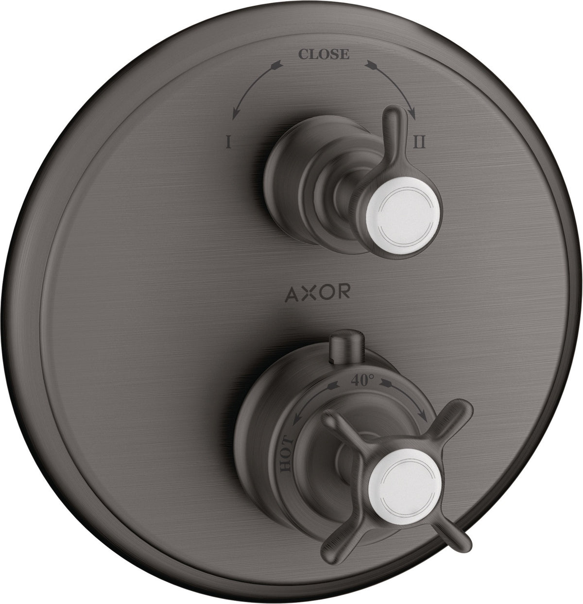 AXOR MONTREUX Unterputz-Thermostat mit Abstellventil, Chrom – 1 Verbraucher